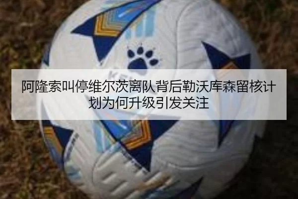 阿隆索叫停维尔茨离队背后勒沃库森留核计划为何升级引发关注